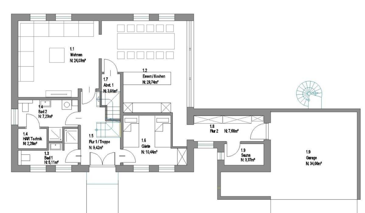 Вилла Fh Magnolia Fuer 12 Pers. Mit Terrasse + Dachterasse Борн Экстерьер фото